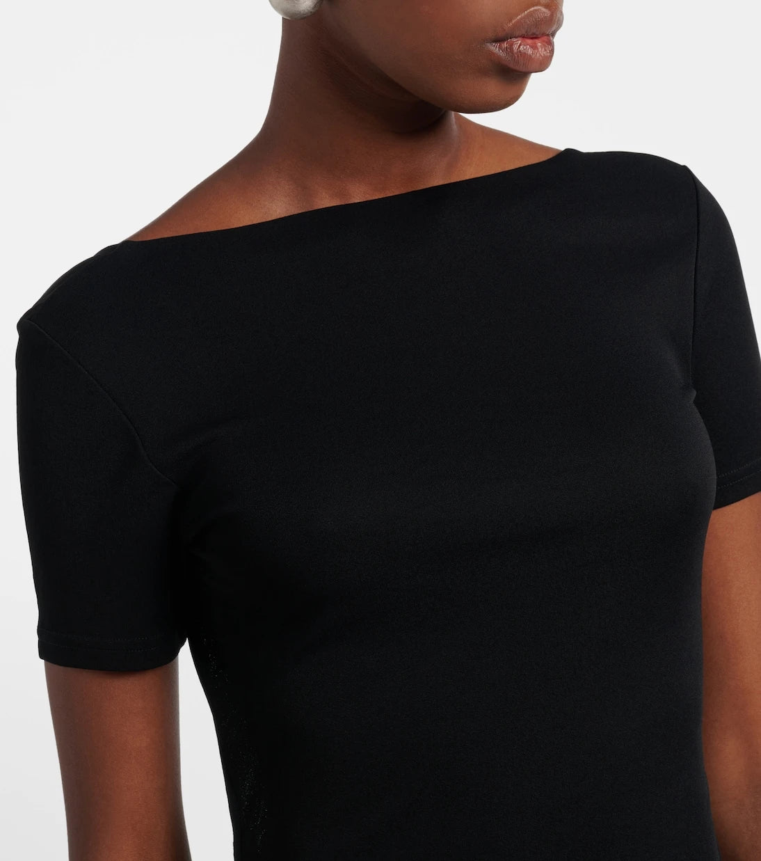 Jacquemus - Sole cutout jersey midi dress
