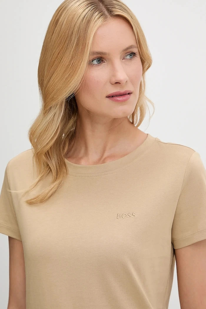 BOSS Orange basic kadın pamuklu T-shirt C Esogo 1