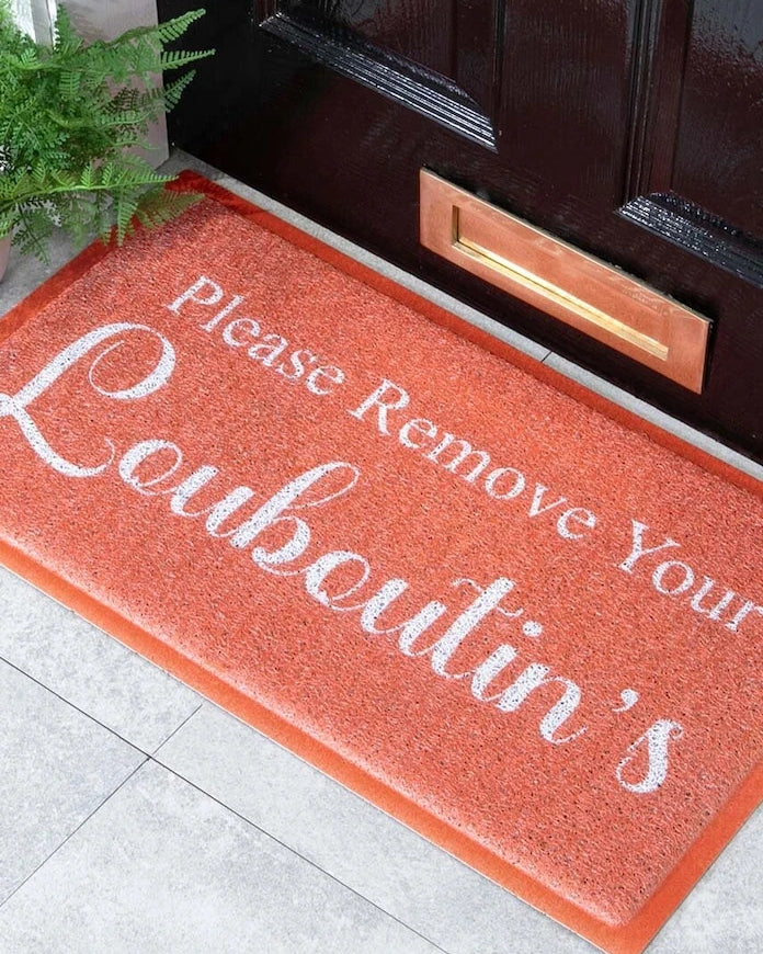 Artsy Doormats Louboutins'ınızı Çıkarın Paspas 70 x 40 cm