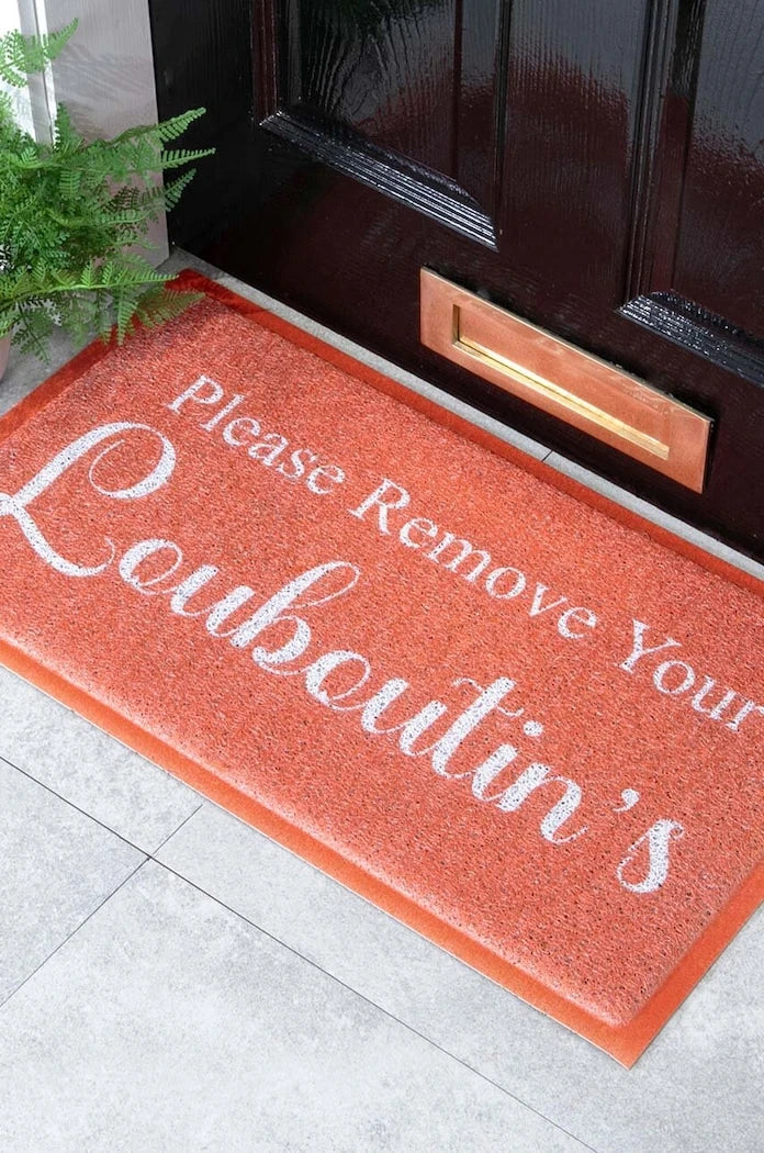 Изтривалка Artsy Doormats Please Remove Your Louboutins 70 x 40 cm