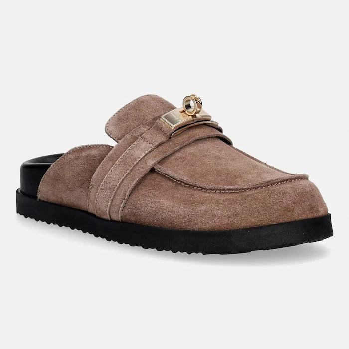 Nokwol kadın süet terlik Tammy Mushroom Suede