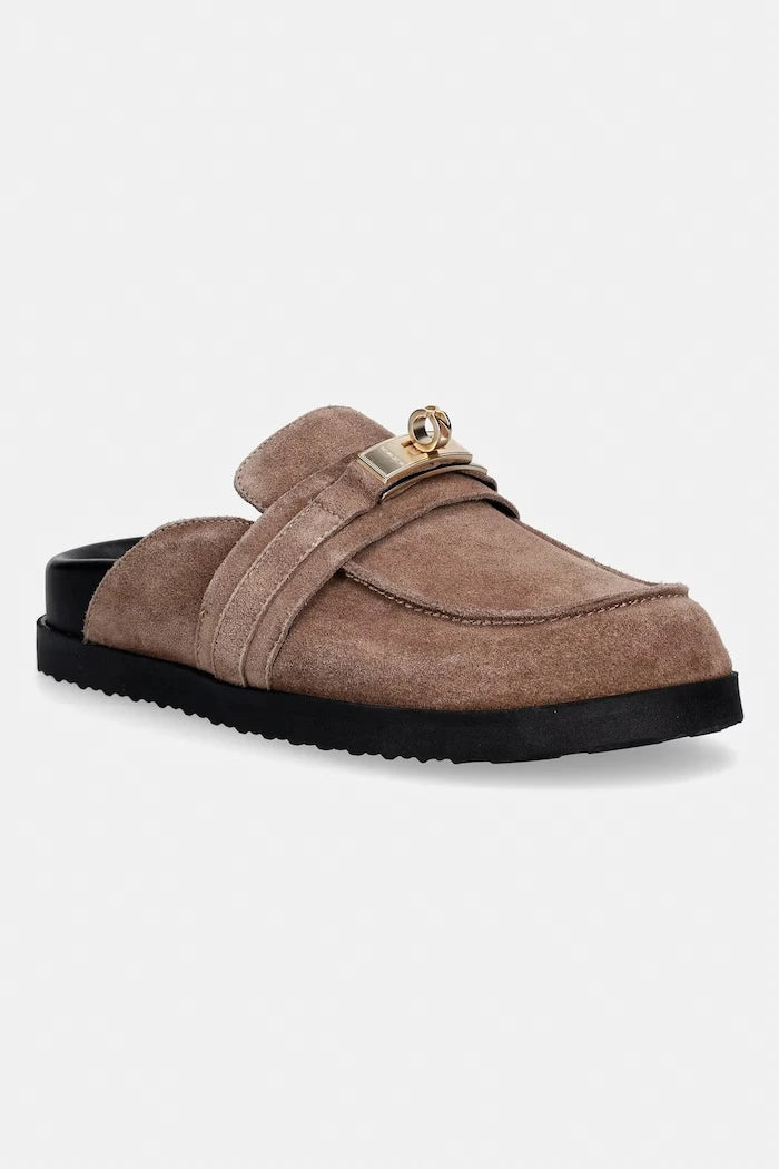 Nokwol kadın süet terlik Tammy Mushroom Suede
