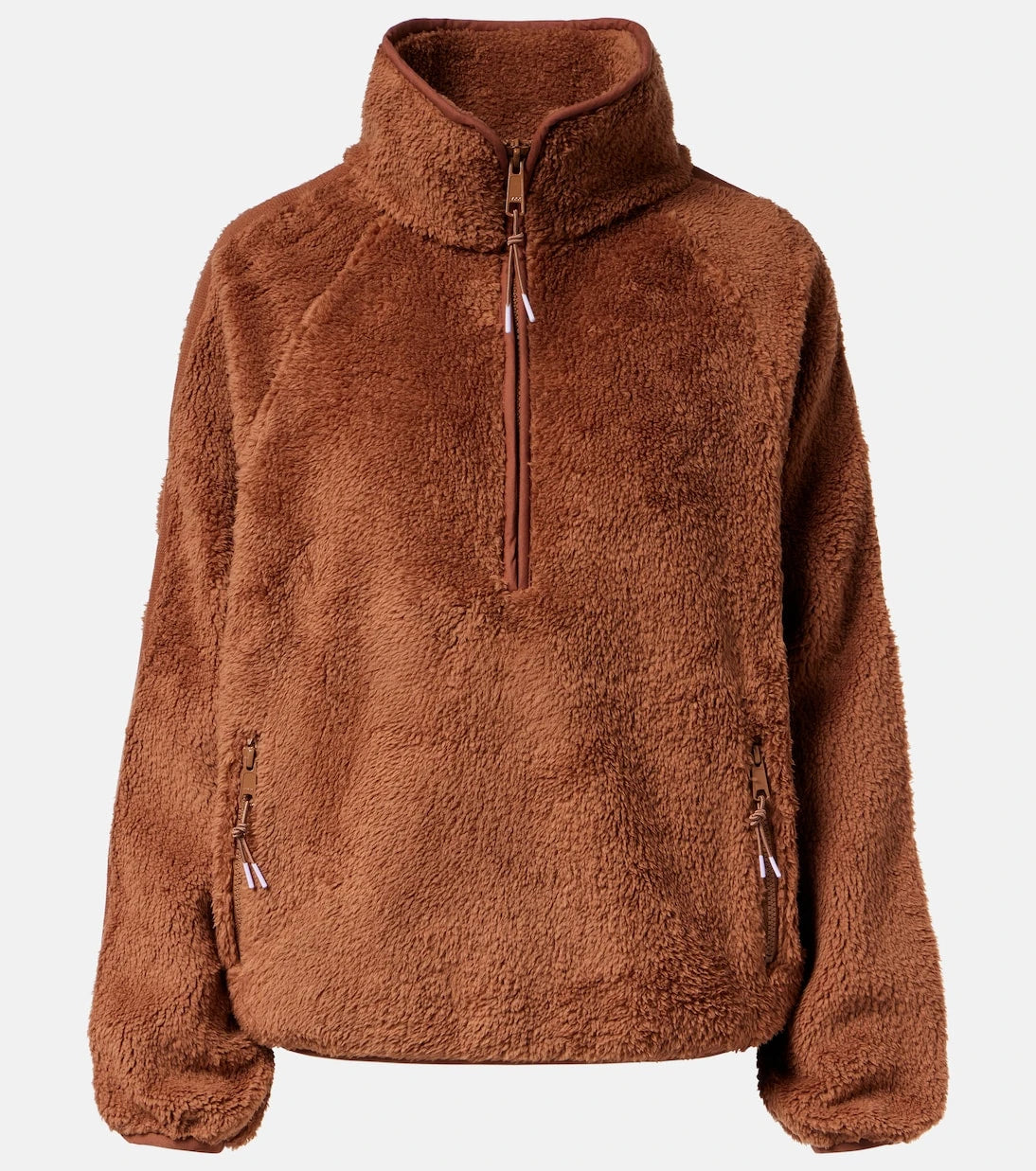 The Upside - Harlow fleece half-zip sweatshirt
