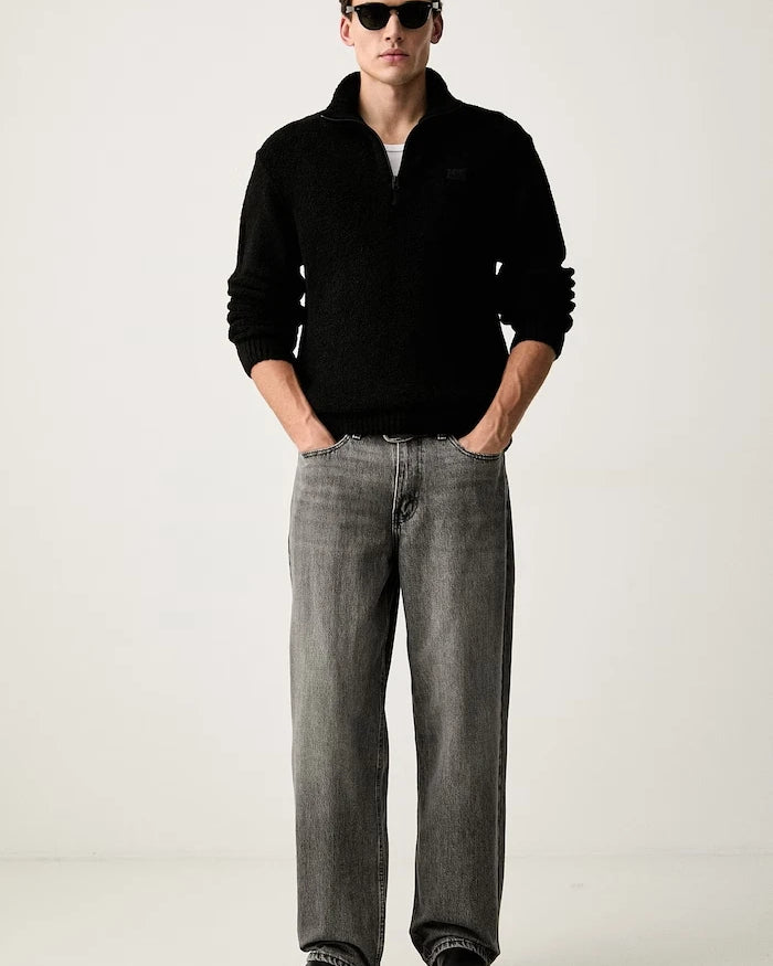 G-Star erkek Boucle skipper kazak