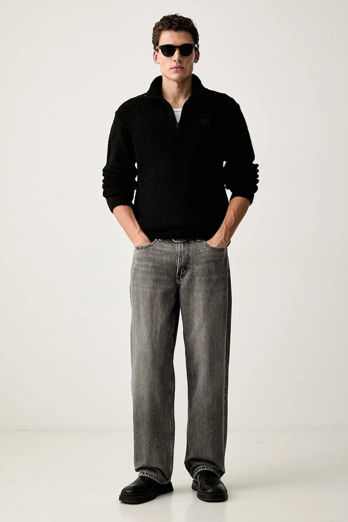 G-Star erkek Boucle skipper kazak
