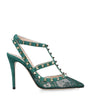 Valentino Garavani Lace Rockstud Pumps 100