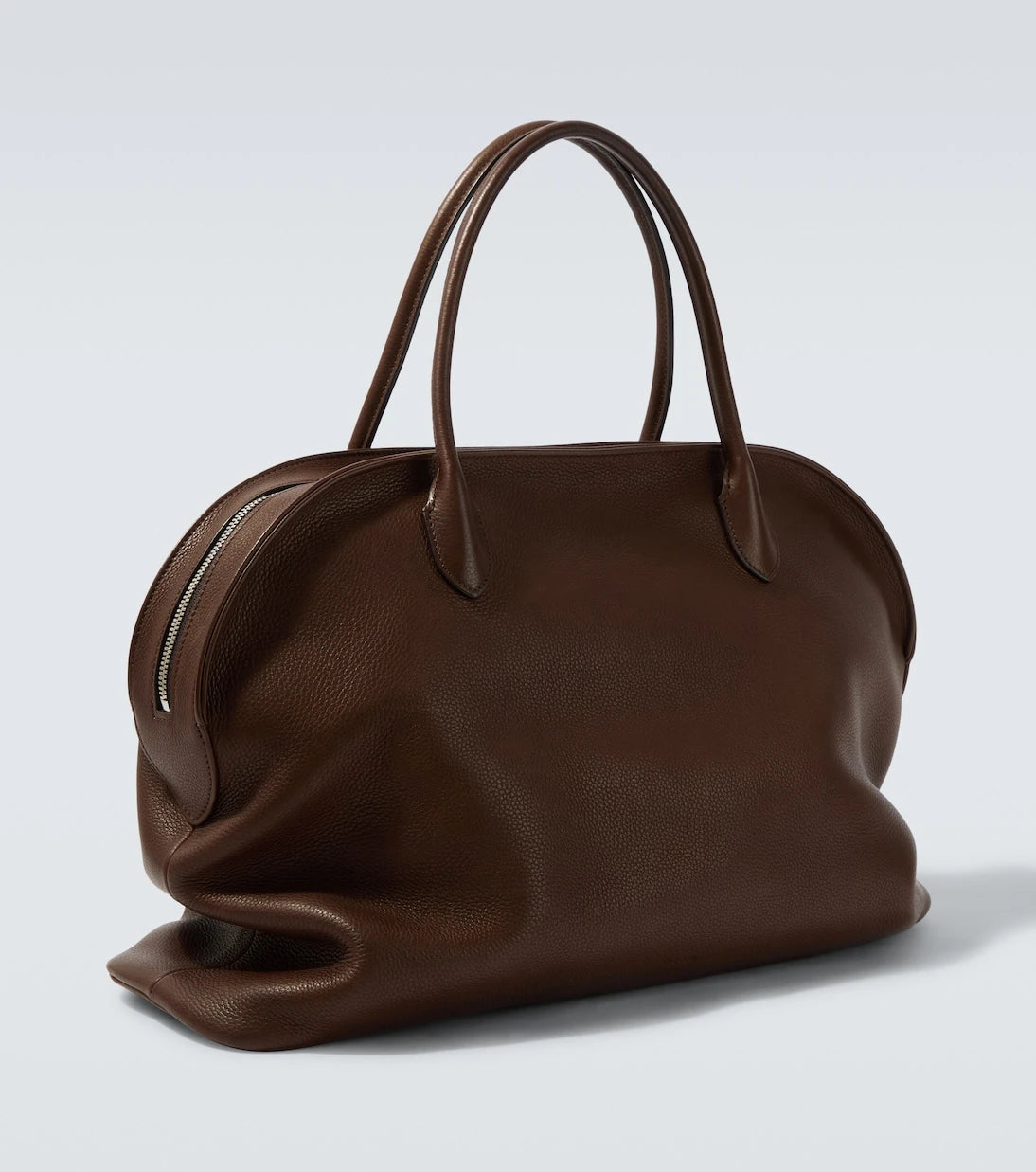 The Row - Agnes 16 leather top-handle bag