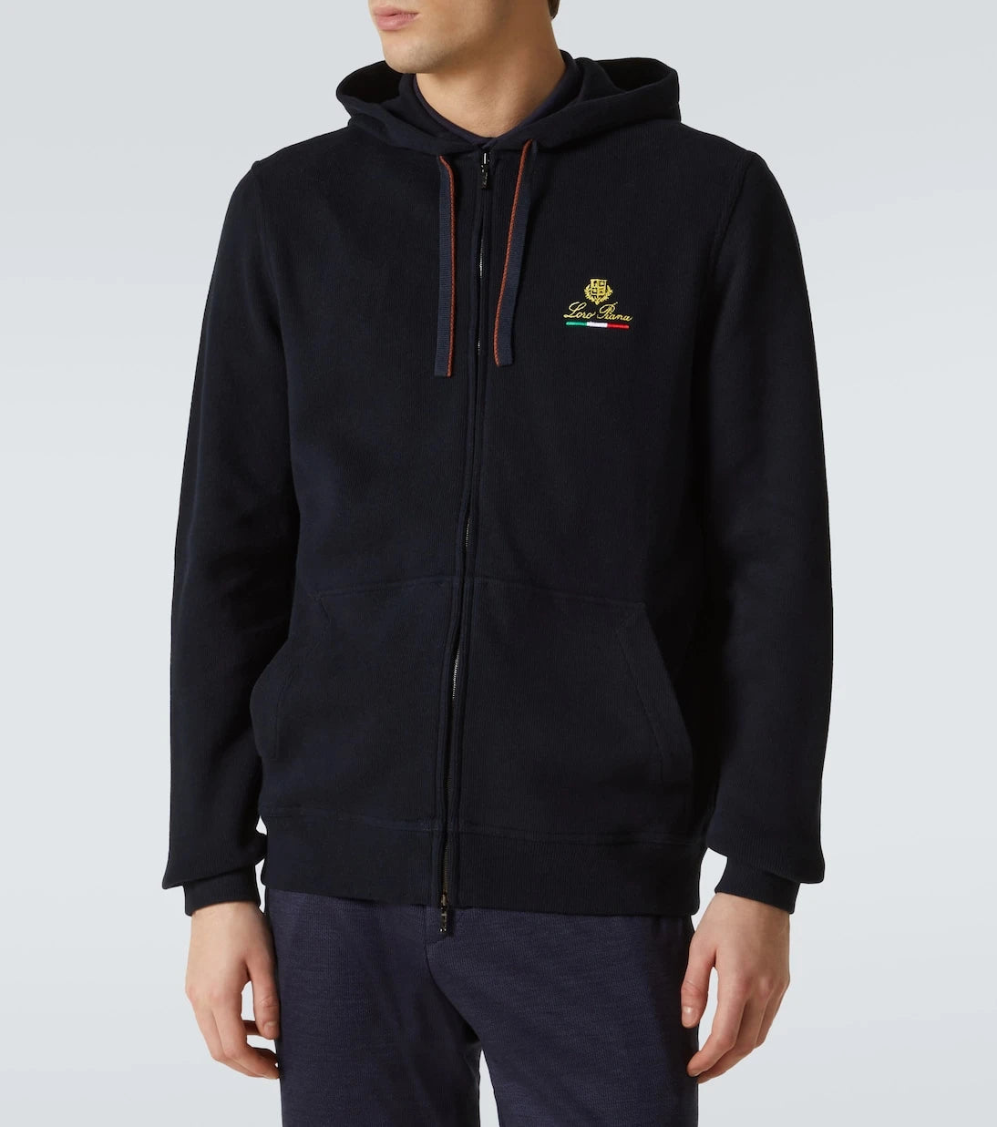 Loro Piana - Hooded Bomber Horsey sweatshirt