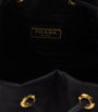 Prada Black Re-Nylon Duet Bucket Bag