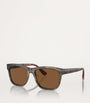 Brunello Cucinelli Brown Titanium Sunglasses