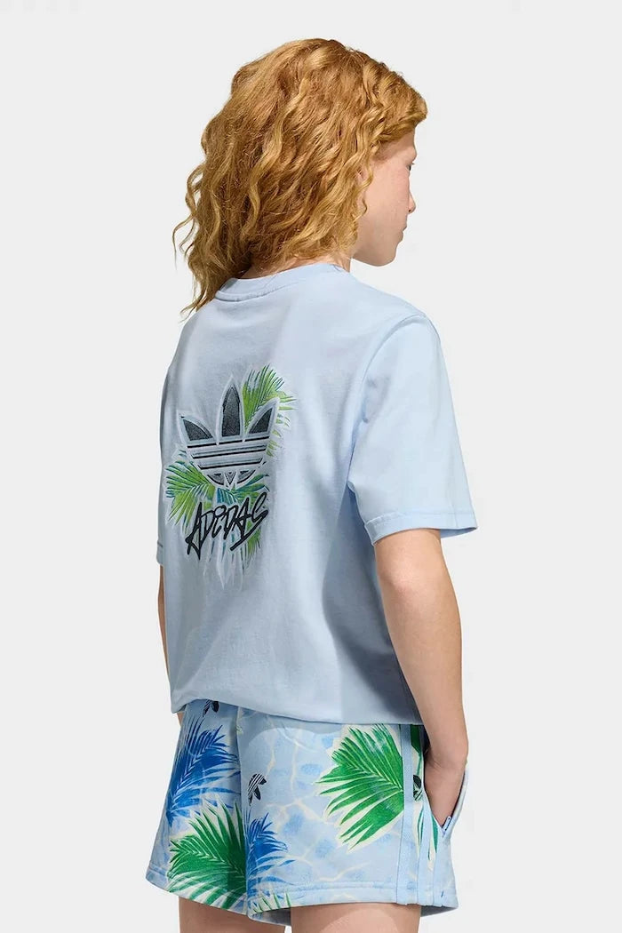 Детска памучна тениска adidas Originals