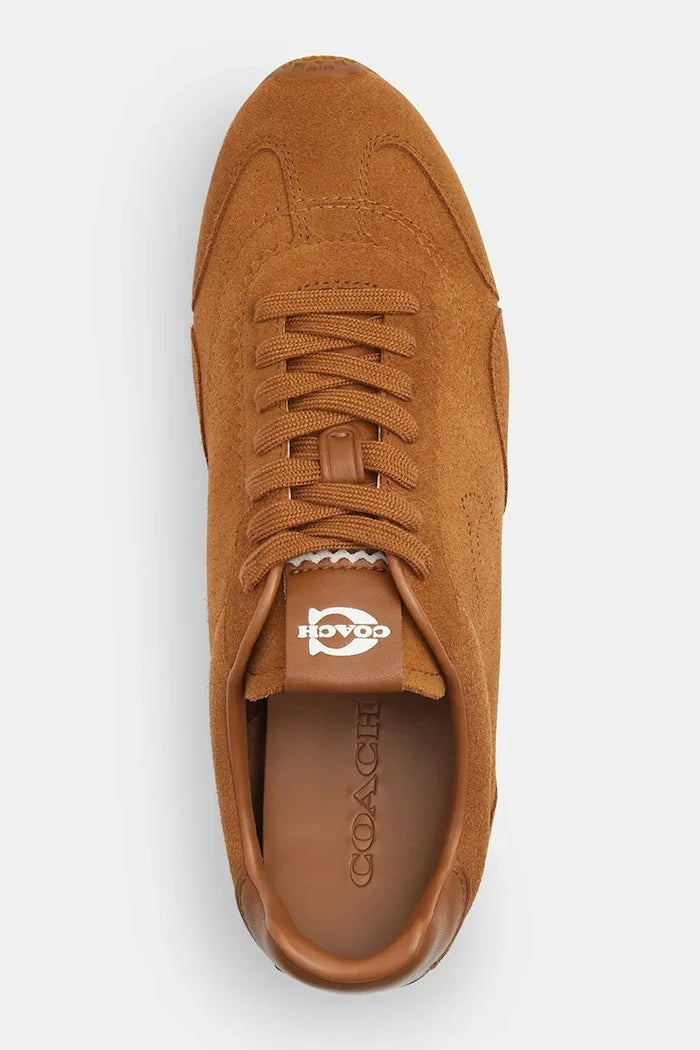 Велурени маратонки Coach Flat Sneaker