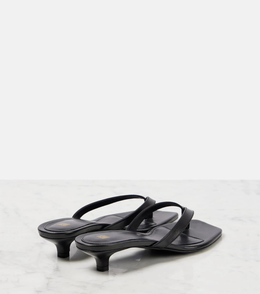 Toteme - Leather thong sandals