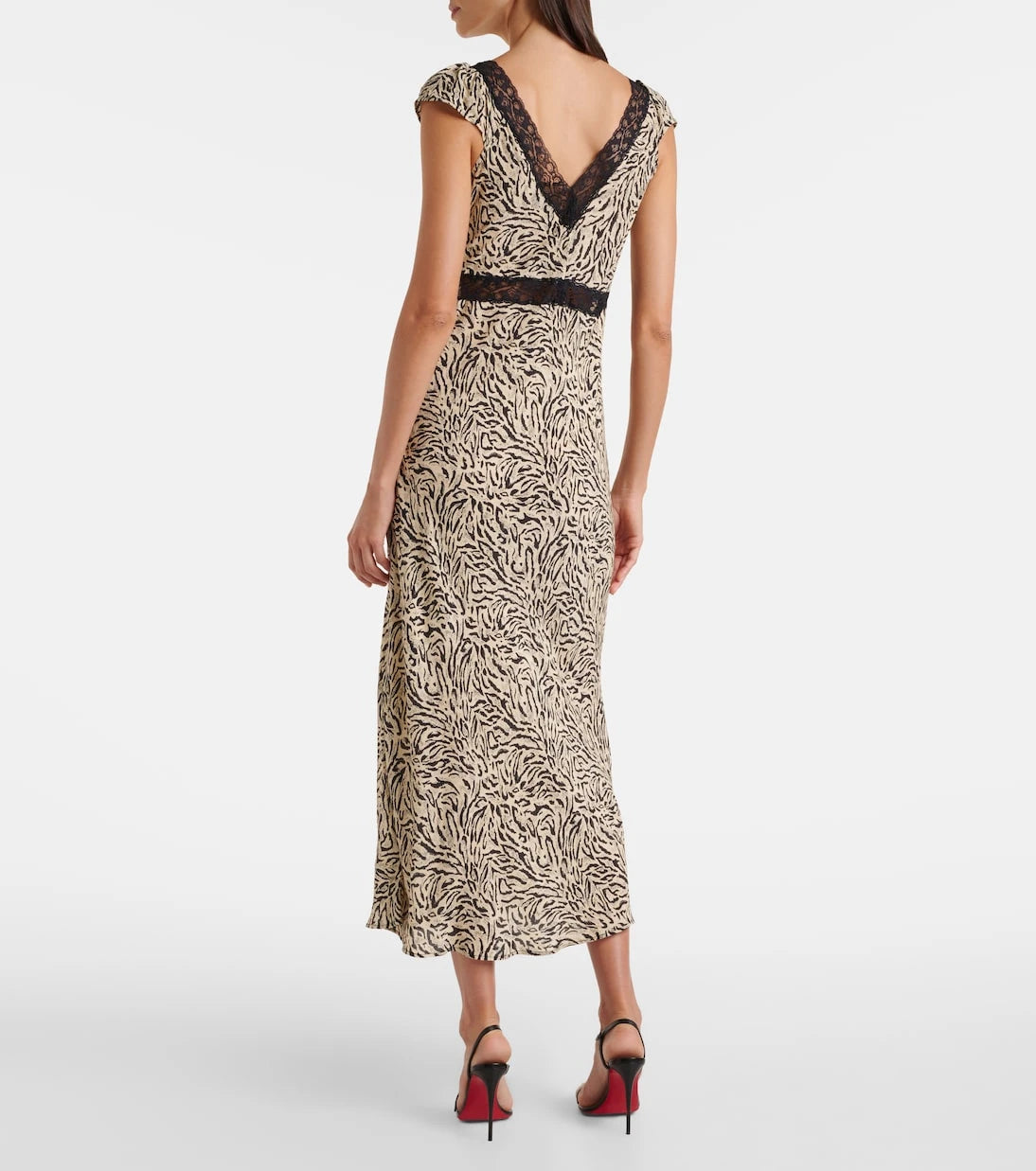 Rixo - Iggy embroidered midi dress
