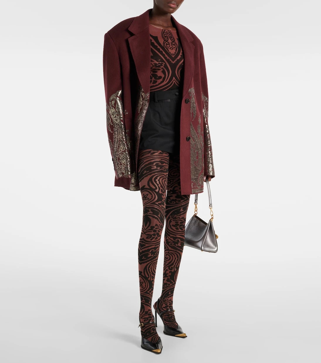 Wolford - x Etro Tattoo paisley tights