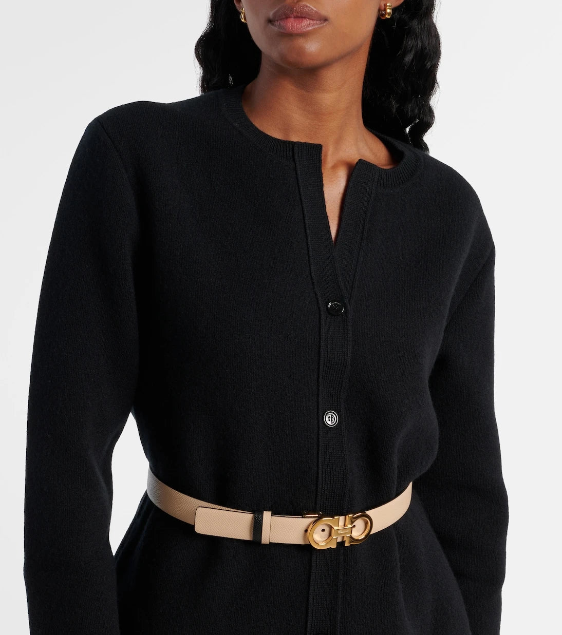 Ferragamo - Reversible Gancini leather belt