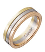 Mixed Gold Vendôme Louis Cartier Wedding Band
