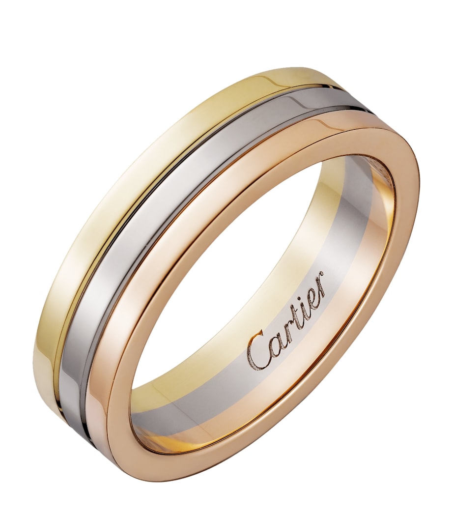 Mixed Gold Vendôme Louis Cartier Wedding Band