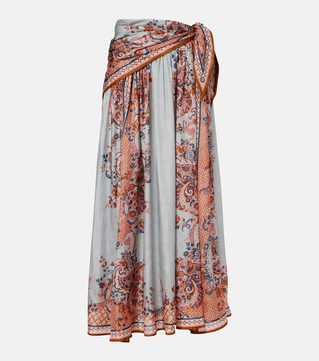 Zimmermann - Aster floral silk maxi skirt