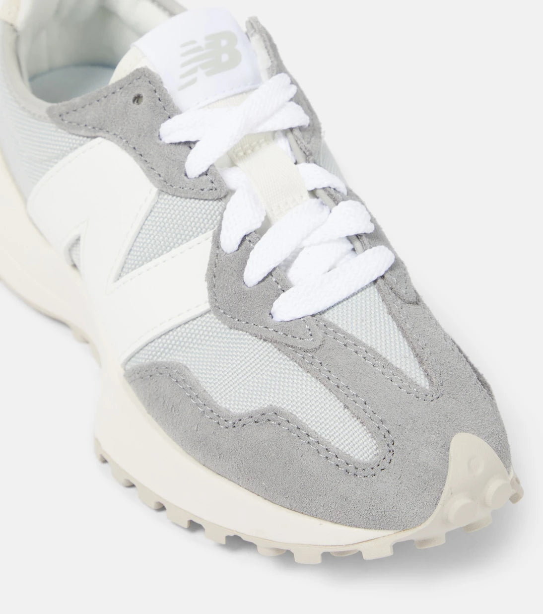 New Balance - 327 suede-trimmed sneakers