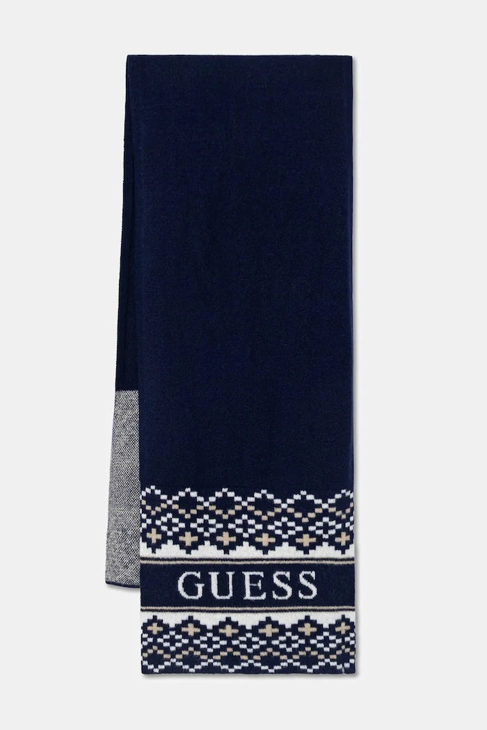 Yünlü şapka ve atkı Guess
