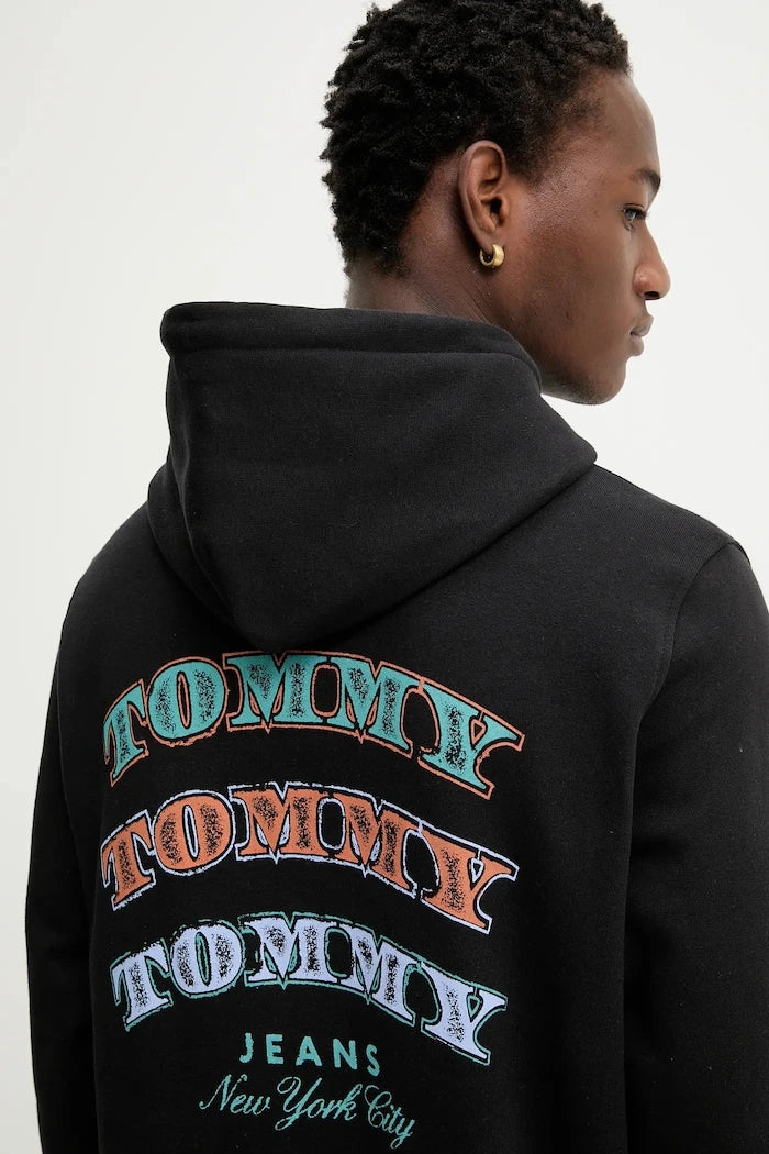 Pamuklu Tommy Jeans sweatshirt