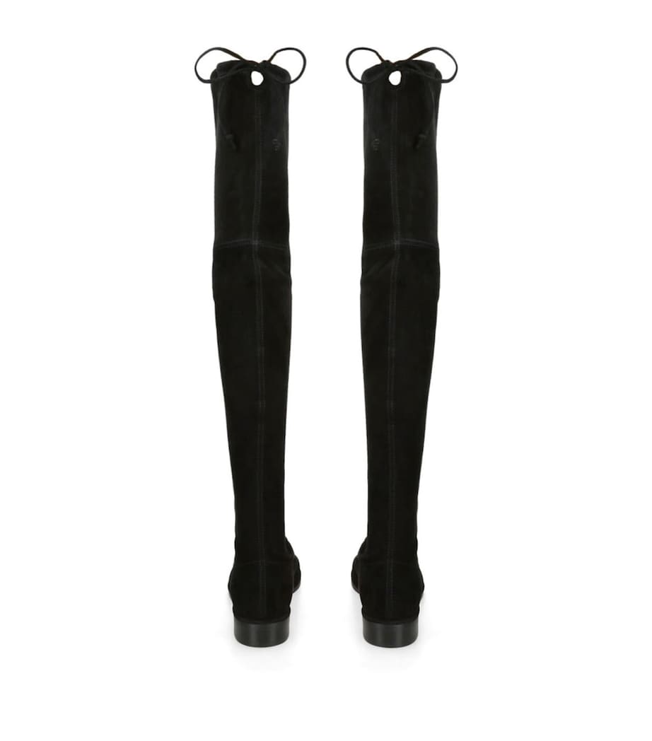 Stuart Weitzman Black Suede Lowland Bold Boots 40