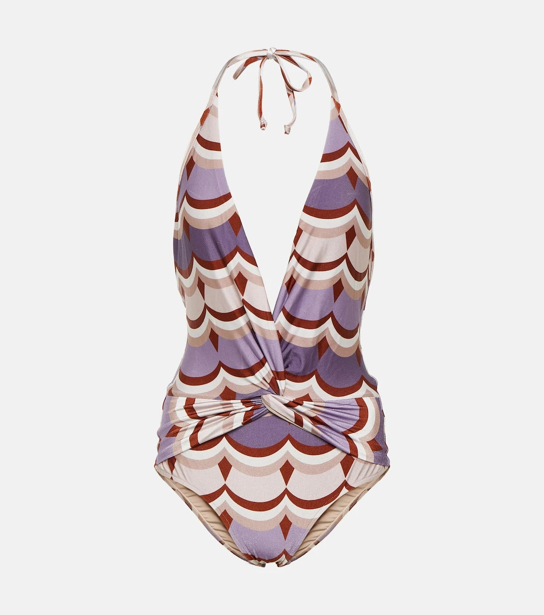 Adriana Degreas - Vintage Waves printed swimsuit