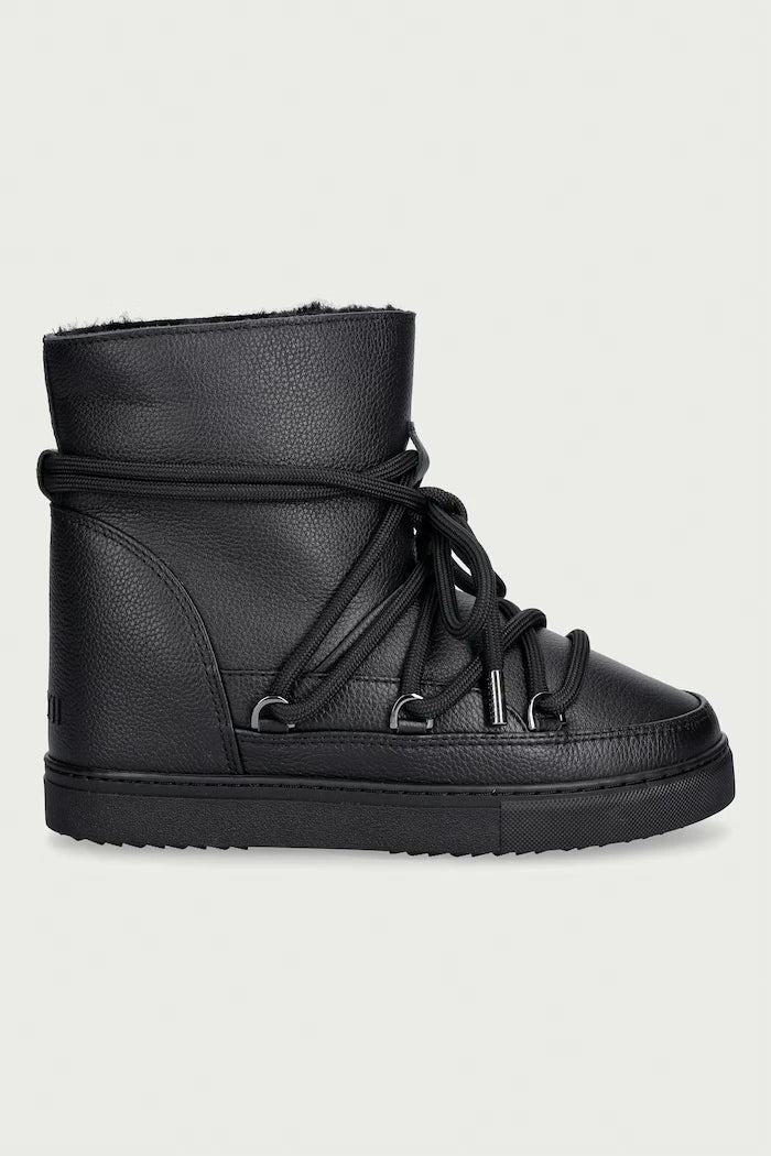 Inuikii Full Leather Wedge Kadın Deri Kar Botu