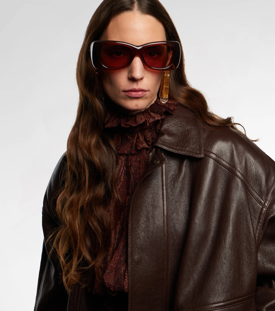 Saint Laurent - SL 901 Howl oversized sunglasses