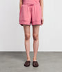 Pink Atrium High-Rise Shorts