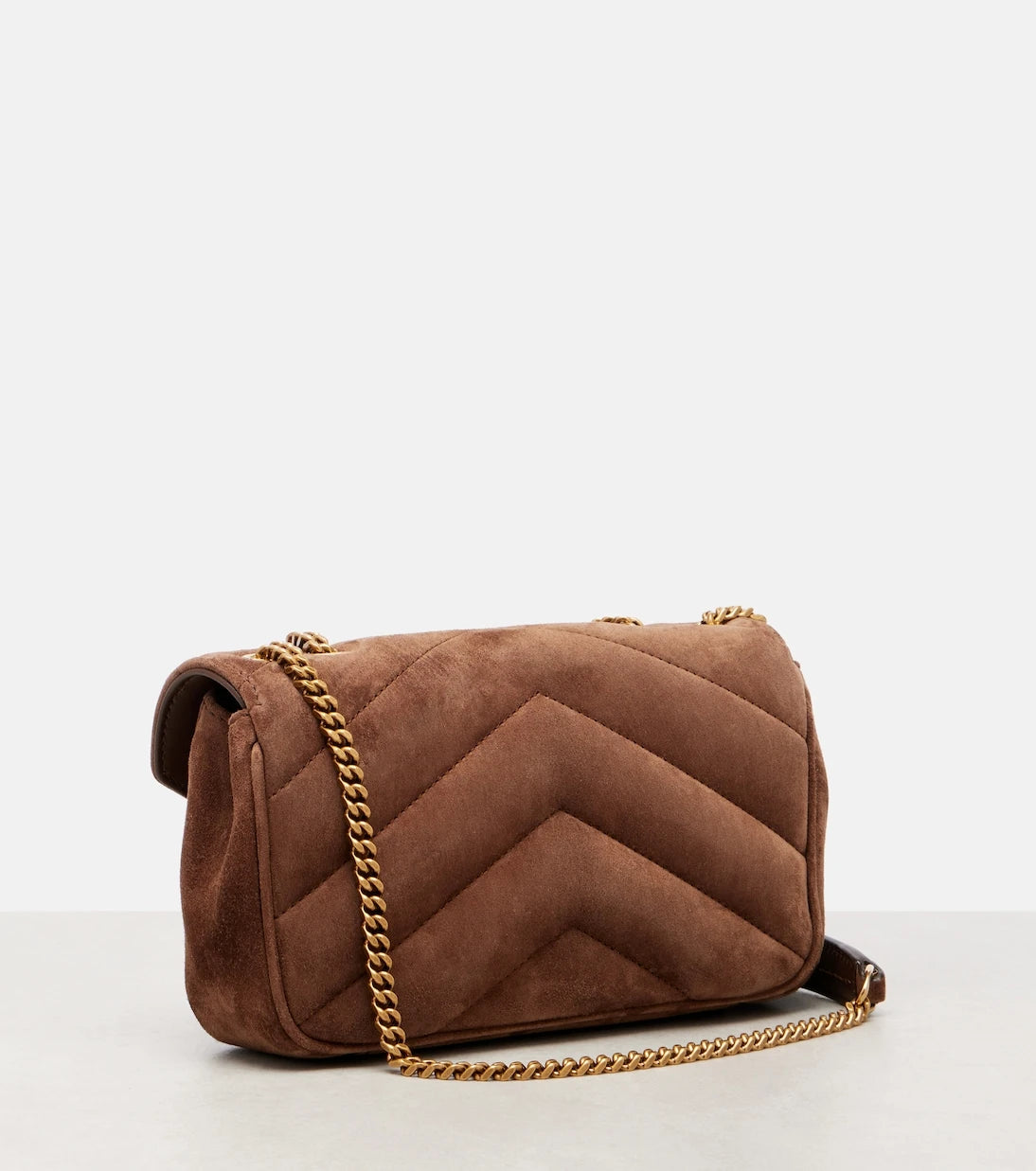 Saint Laurent - Loulou suede shoulder bag