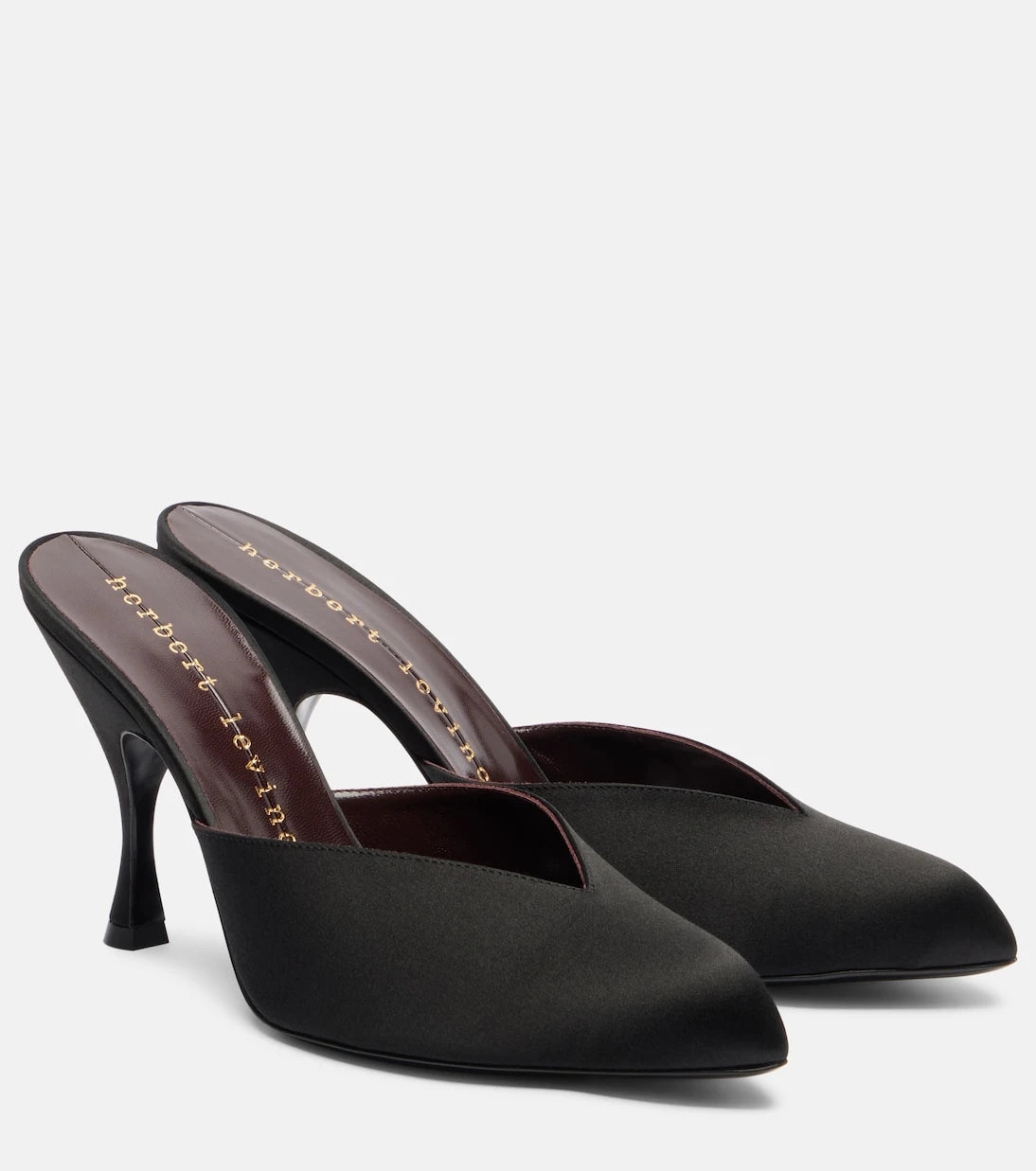 Herbert Levine - Sitting Pretty satin mules