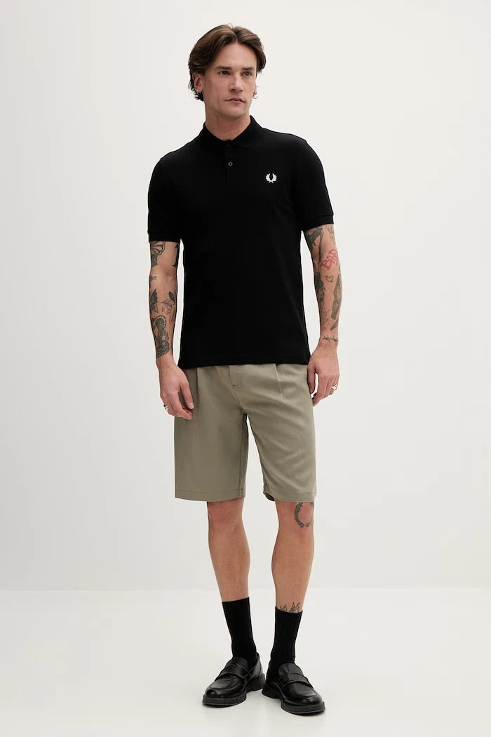 Памучна тениска с яка Fred Perry Plain Fred Perry Shirt