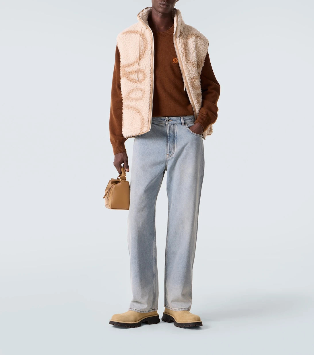 Loewe - سترة جاكار صوفية Anagram