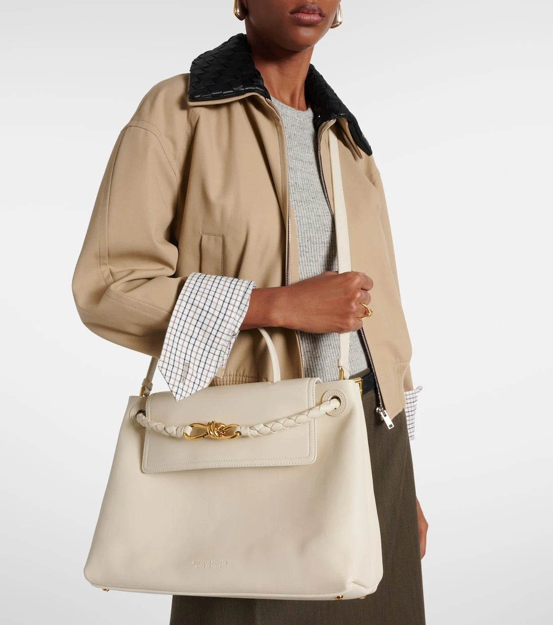 Bottega Veneta - Ciao Ciao Medium leather tote bag