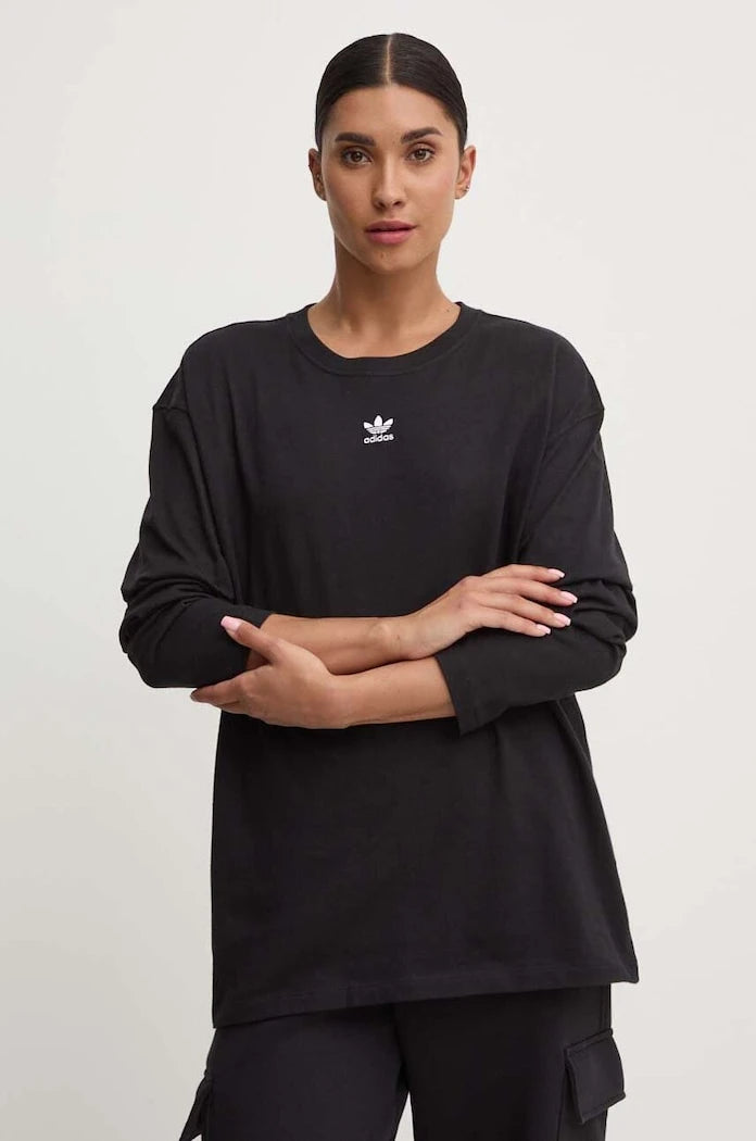 adidas Originals Essential Uzun Kollu Pamuklu Bluz