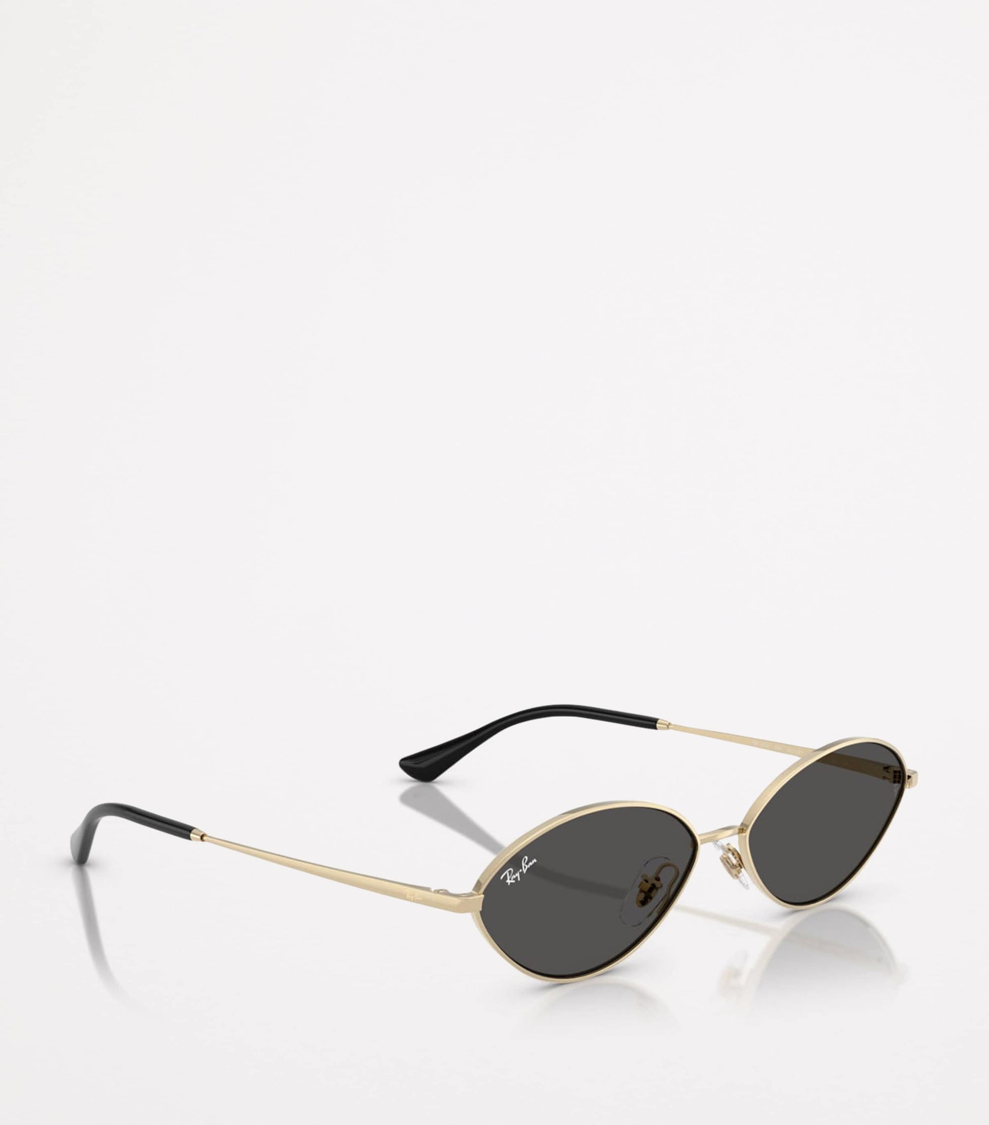 Ray-Ban Gold RB3757 Kai Bio-Based Oval Sunglasses