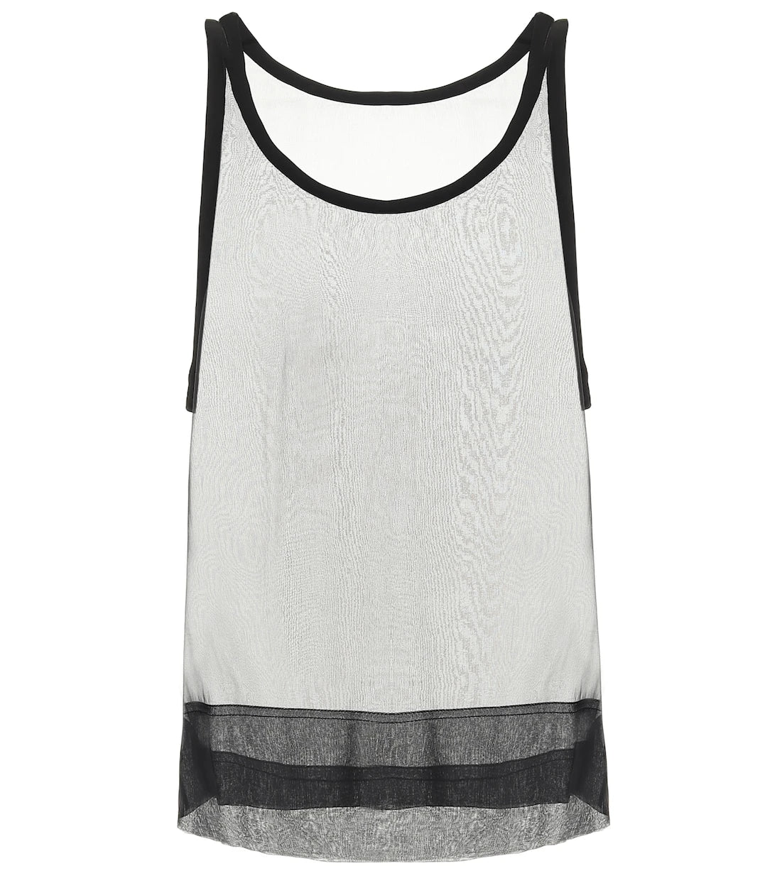 Valentino - Valentino silk chiffon tank top