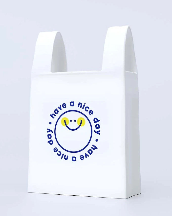 Fluid Market Plastic Bag Vase Dekoratif Vazo