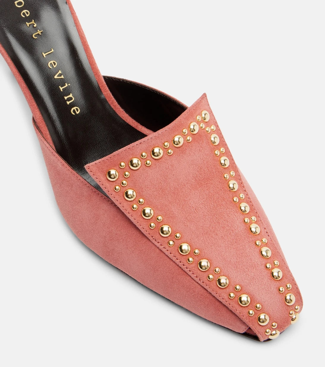 Herbert Levine - Bright Idea 70 embellished suede mules
