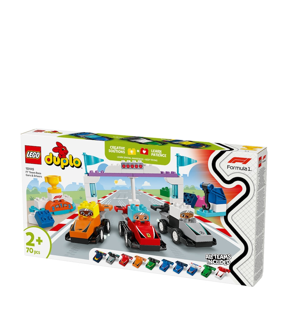 DUPLO F1 Team Race Cars & Drivers 10445