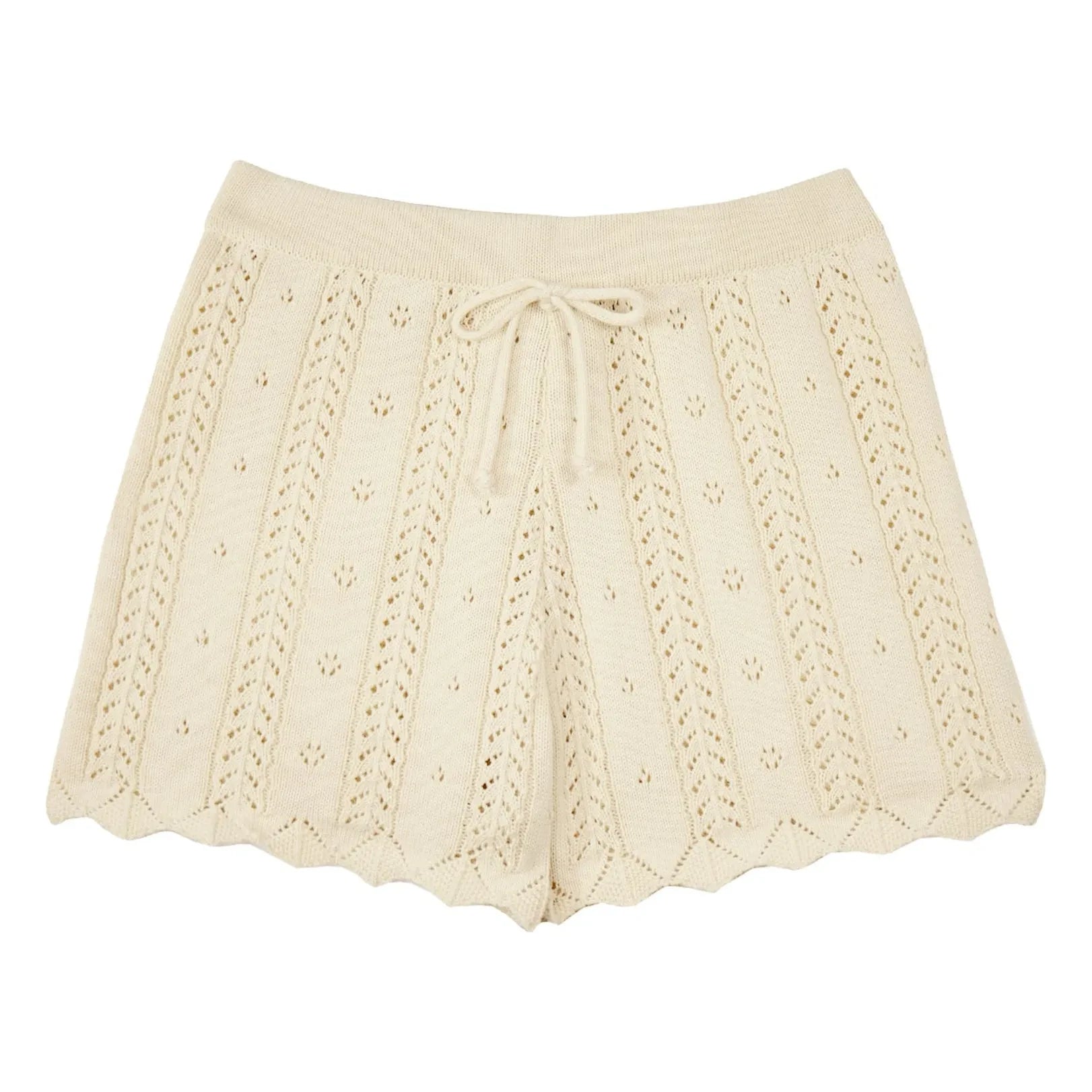 Mipounet - Crochet Short Nilda | Ecru