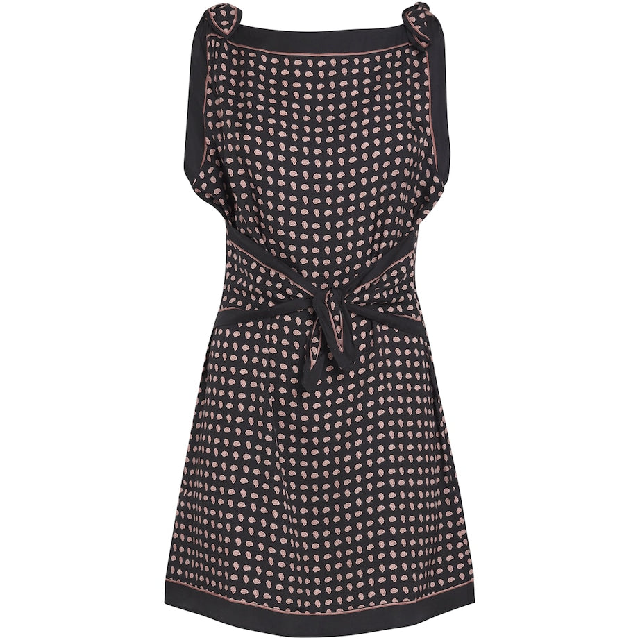 DÔEN Multi Silk-Blend Millane Mini Dress