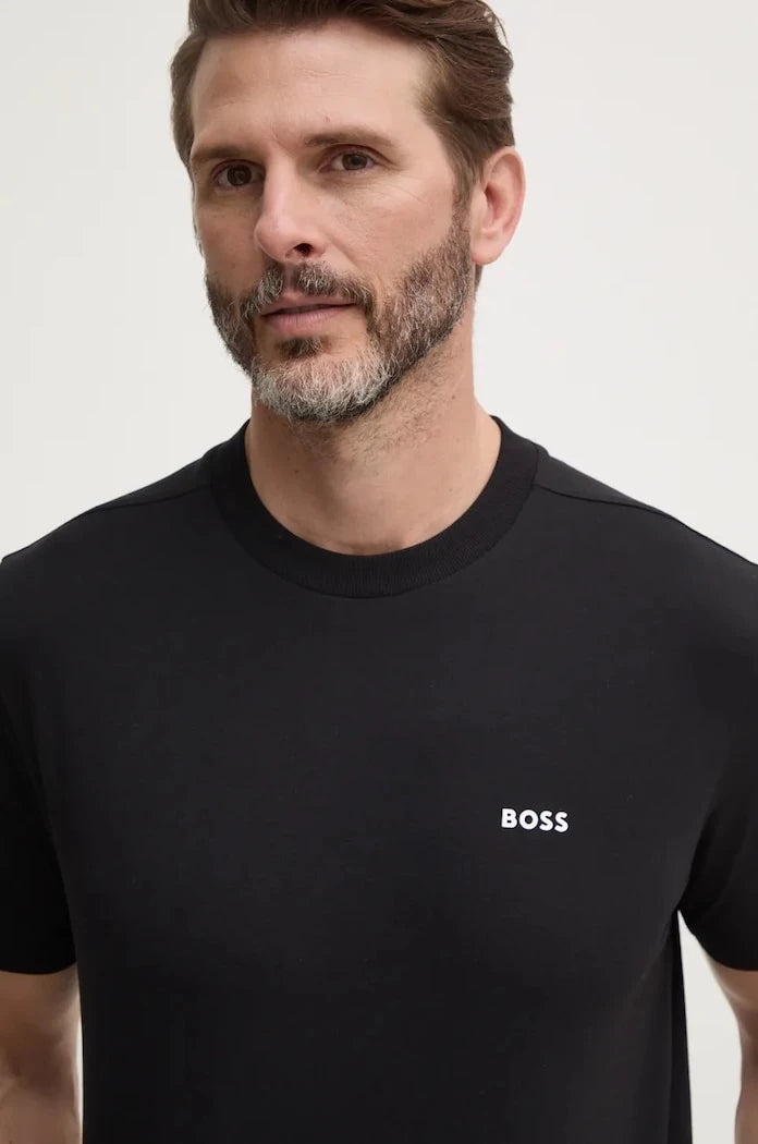 BOSS Green erkek pamuk elastan Tişört