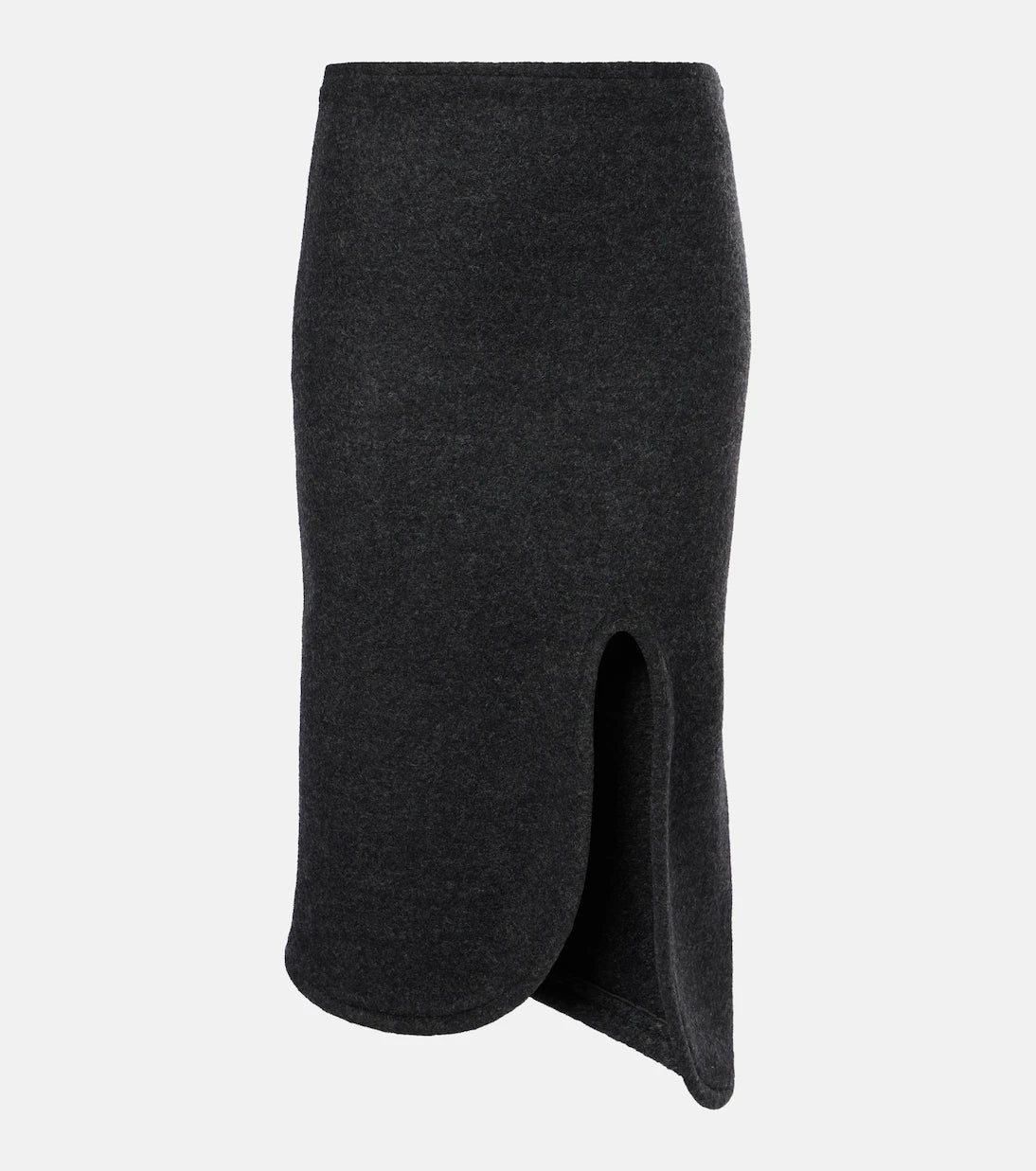 Victoria Beckham - Padded high-rise wool pencil skirt