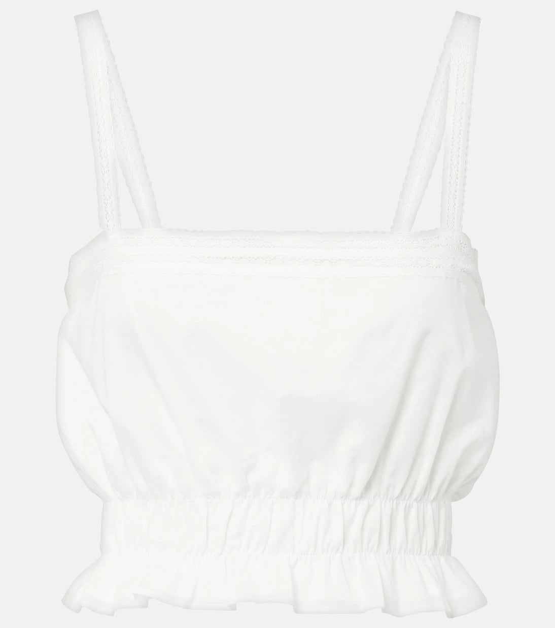 Faithfull - Venta cropped cotton top