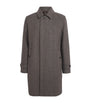 Multi Wool-Blend Herringbone Brunetti Overcoat
