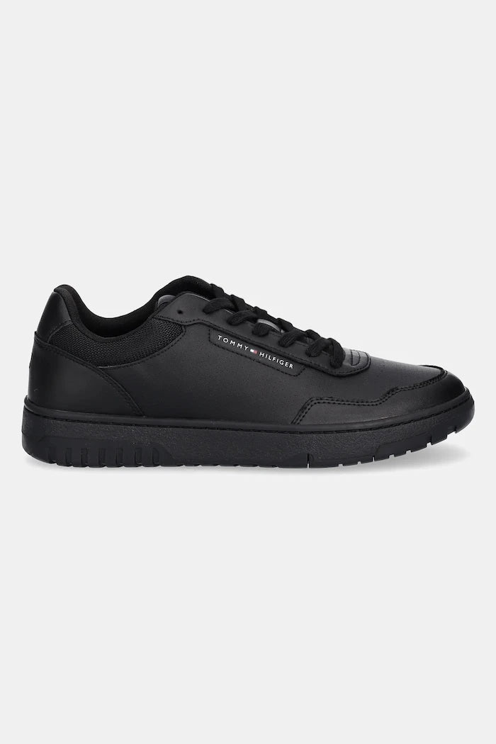 Кожени маратонки Tommy Hilfiger TH BASKET CORE LTH