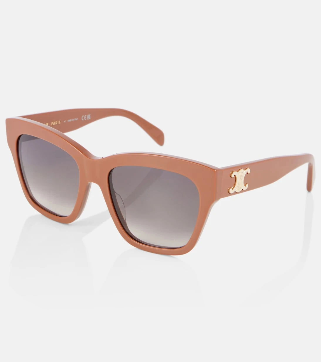 Celine Eyewear - Triomphe cat-eye sunglasses
